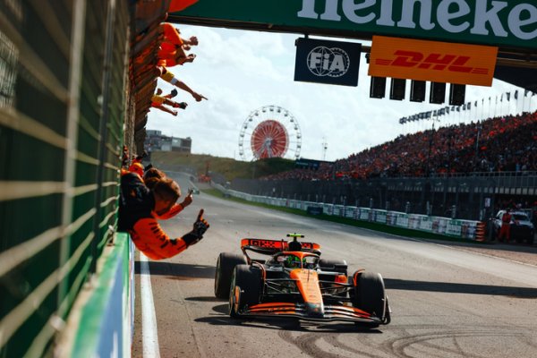 九游会官网 F1荷兰大奖赛：诺里斯统治夺冠